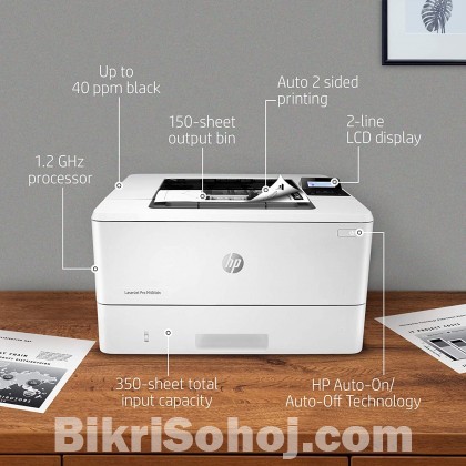 HP LaserJet Pro M404dn(Duplex+Network) Printer
